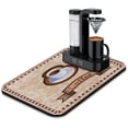 thumbnail image 1 of Coffee Mat, Coffee Mug Vintage Design Coffee Bar Mat for Coffee Station Accessories and Organizer, Absorbent Dish Drying for Kitchen Counter, Coffee Bar Decor Coffee Machine Mat 19.5x12in, 1 of 7