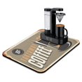 thumbnail image 1 of Coffee Mat, Coffee Mug Vintage Design (21) Coffee Bar Mat for Countertop, Rubber Backed Dish Drying Mat for Counter, Absorbent Coffee Bar Accessories Fit Under Coffee Maker Espresso Me Machine 18x24in, 1 of 7
