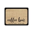 thumbnail image 1 of Coffee Mat Rubber Backed Coffee Bar Countertop Mat, Waterproof Placemat for Kitchen Countertop Coffee Bar Accessories, Durable & Reusable, 1Pc, Coffee Maker Dining Room Decoration(Coffee,15.7x11.8"), 1 of 9