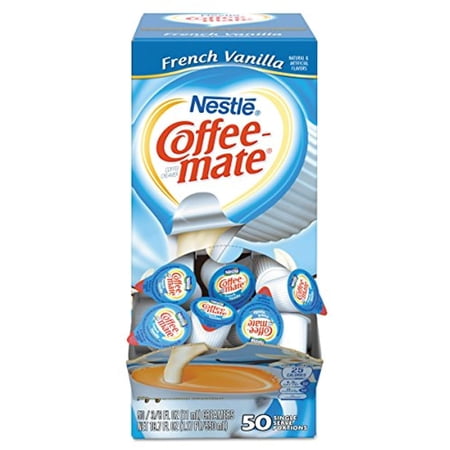 Coffee-Mate 35170Bx French Vanilla Creamer, 0.375Oz (Box Of 50)