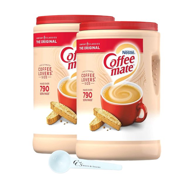 Coffee Mate Creamer Powder The Original 56 oz (2pk) w/ Scoop NonDairy