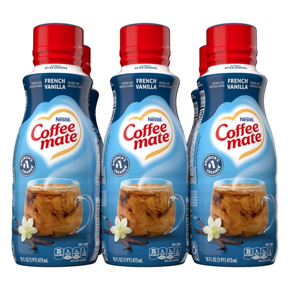 Coffee Mate French Vanilla Flavored Coffee Creamer, Shelf Stable