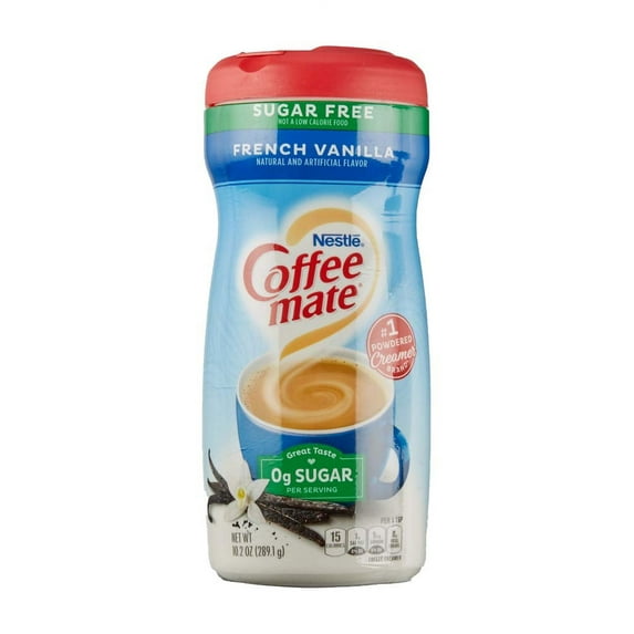 Coffee Mate French Vanilla Sugar Free Coffee Creamer, 10.2 oz, 3 Pack