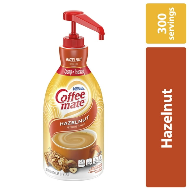 Coffee Mate Hazelnut Liquid Coffee Creamer, Bulk Coffee Creamer Pump ...
