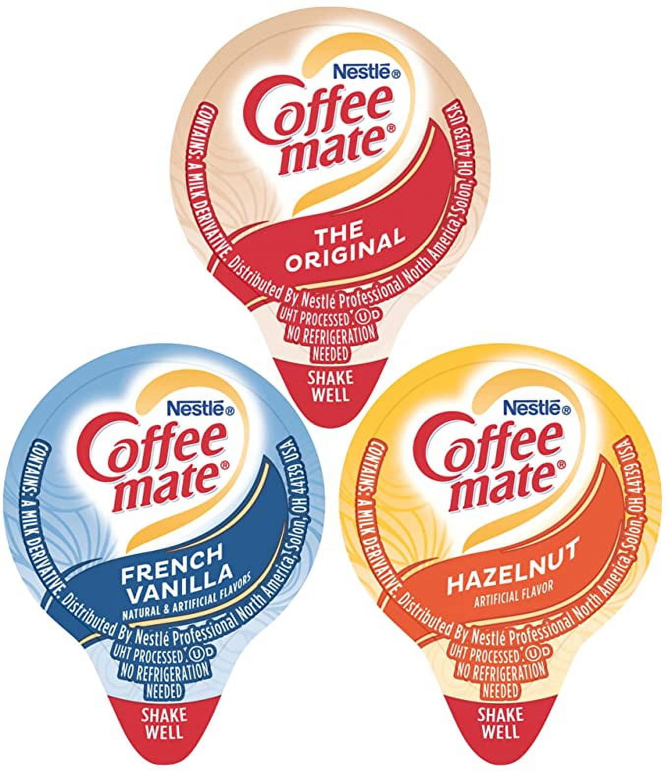 Coffee Mate Liquid Coffee Creamer Singles Variety Pack, Original