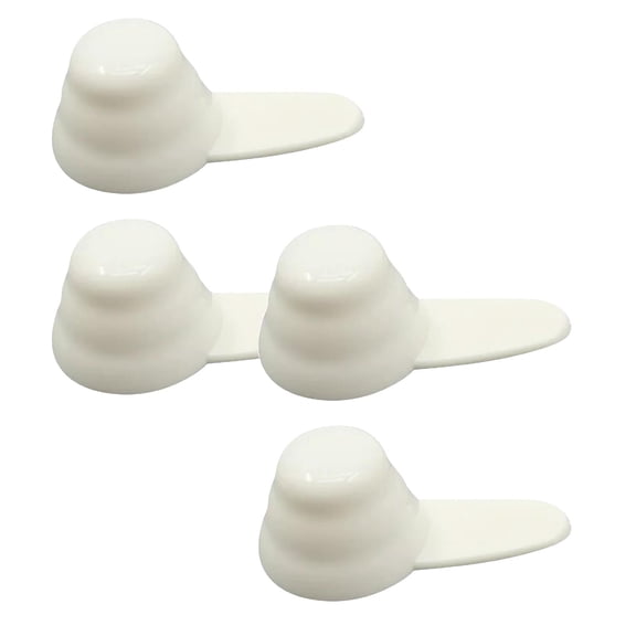 Coffee Measuring Spoon 2Pcs High Toughness Coffee Scoop Widely Use Plastic Compact Scale Design Measuring Spoon For Household