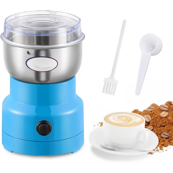 Coffee , Mini , 200W 10s , Dry Grain Mill for Spices Seeds Rice Beans Seasonings