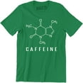 thumbnail image 1 of Coffee Molecule Funny T SHIRT Caffeine Geek Nerd Science Chemistry Mens T-Shirt, 1 of 4