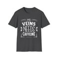thumbnail image 1 of Coffee - Morning Caffeine Breakfast TShirt Veins Novelty tee, 1 of 8