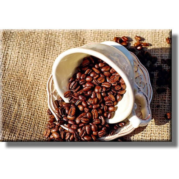 Coffee Motivational Coffee Lovers Picture on Stretched Canvas, Wall Art D?cor, Ready to Hang