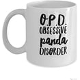 thumbnail image 1 of Coffee Mug 11oz-Coffee K Reusable Cups Panda Gifts for Panda Lover Panda Gifts Under 20 O.p.d Obsessive Panda Disorder Inexpensive Funny Panda Cup Best Mug, 1 of 4
