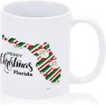 thumbnail image 1 of Coffee Mug 11oz Florida Coffee Mug US State Map Ceramic Mug Funny Santa Claus Drinking Cup Christmas Thanksgiving Halloween Friendship Birthday Presents for Him Or Her, 1 of 5