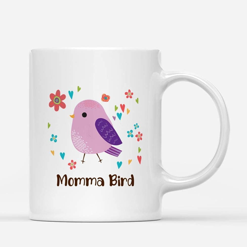Coffee Mug 15oz Momma Bird Nerd Mom Flower Cute Theme Funny Bird Watcher  Birding Mommy Gifts Tits Mother's Day Father Ceramic Tea Cup Christmas Mugs  - Walmart.com