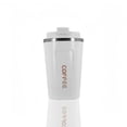 thumbnail image 1 of BKSDUEH 17oz Vacuum Insulated Coffee Travel Mug - Leakproof Stainless Steel Tumbler with Lid - Reusable Thermos Cup for Hot & Iced Tea, Beer (White), 1 of 8