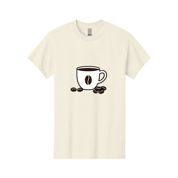 Coffee-Mug-2 Mens Graphic Tee, 100% Cotton, Casual Summer Wear-BAA376