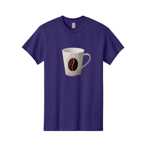 Coffee-Mug-3 Mens Graphic Tee, 100% Cotton, Casual Summer Wear-BAA377