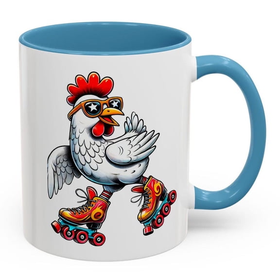 Coffee Mug 70s 80s Inspired Ceramic Mug