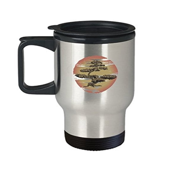 Stainless Steel Travel Coffee Mug - 14 Oz Adventure Gift for Travelers