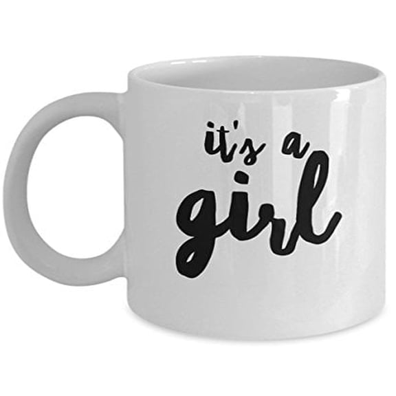 Baby Shower 11 oz Coffee Mug - New Parent Gift Idea White Ceramic