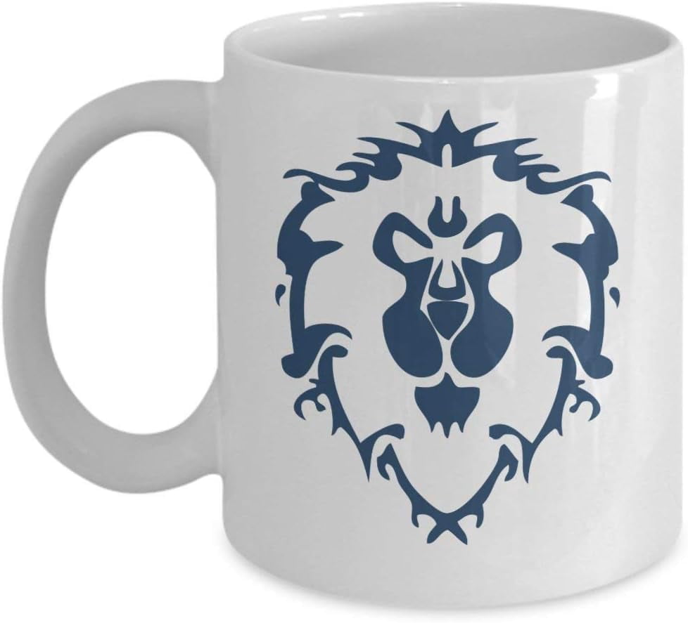 Coffee Mug for Best Gifts World of Warcraft Alliance Mug - Horde Alliance  Coffee Mug (White) -World of Warcraft Mug - Horde World of Warcraft  Alliance ...