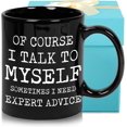 thumbnail image 1 of Coffee Mug Gifts for Men Boss Day Gifts For Him Boss Gifts For Male Female Birthday Christmas Presents For Coworker Friend Husband Boyfriends 11oz Take To Myself Black Coffee Mug Gift With Keychain, 1 of 6