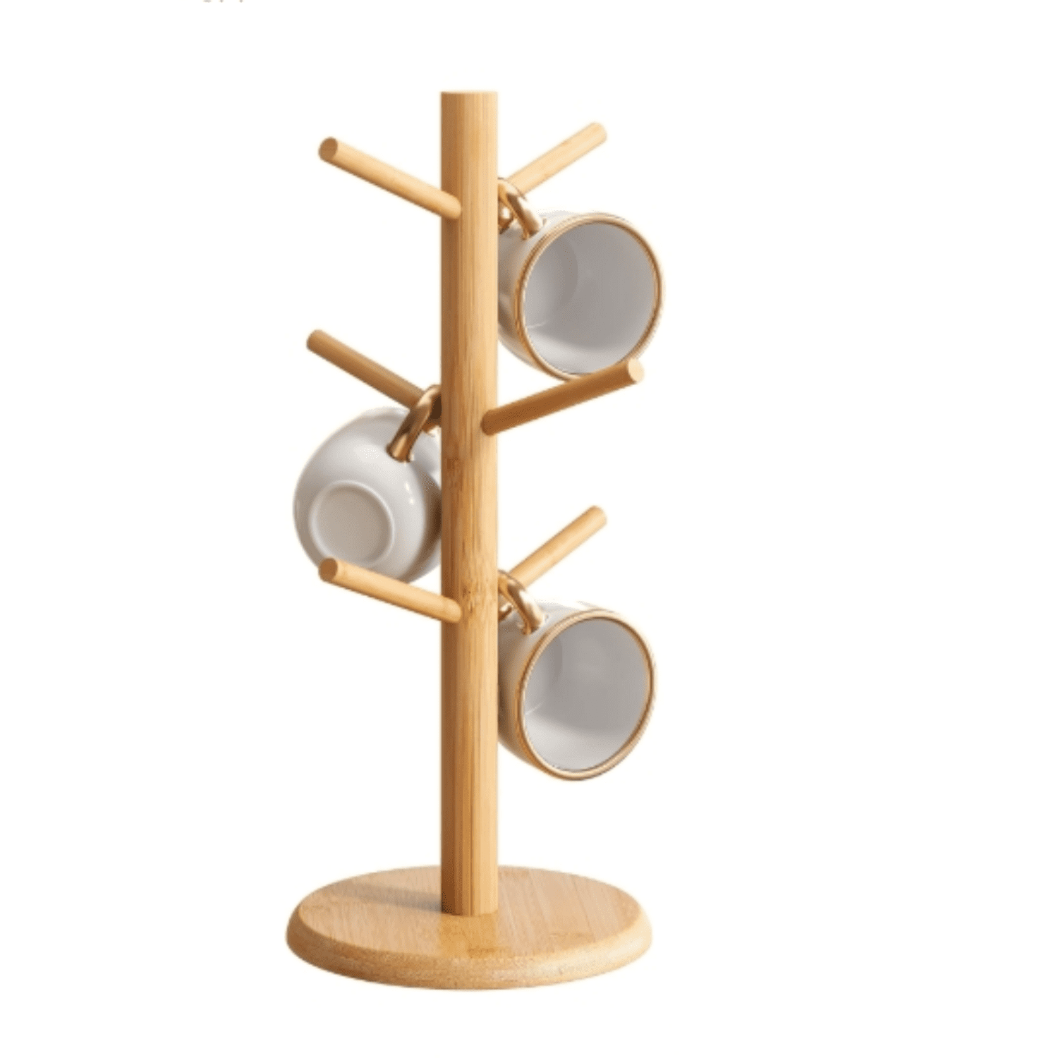 Coffee Mug Holder, Coffee Mug Tree with 6 Hooks, Coffee Cup Holder for ...
