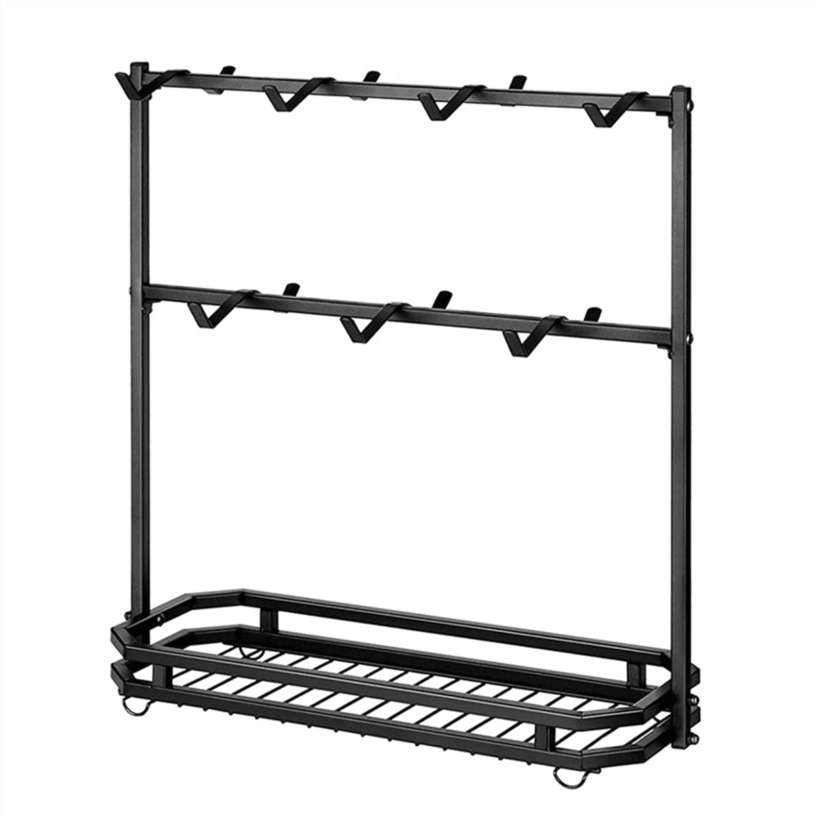 Coffee Mug Holder Kitchen Storage Hook Decor Sign Cup Rack