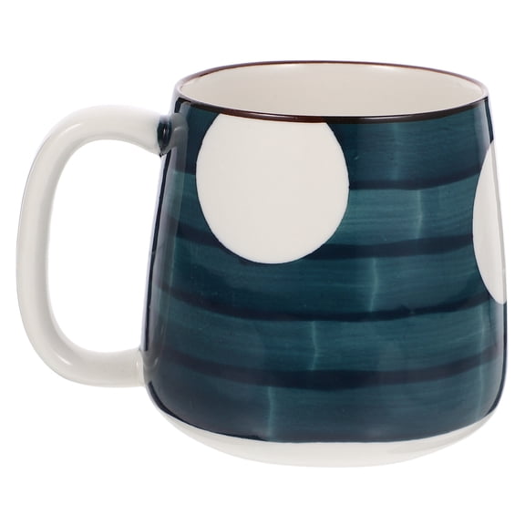 NIAIZEK Japanese Hand Painted Ceramic Coffee Mug with Design, Decorative Tea Cup, Perfect Gift for Home and Office