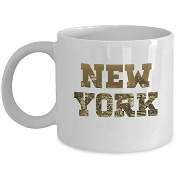 NYC 11 oz Coffee Mug - New York Tourist Gifts White Ceramic