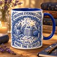 Coffee Mug, Personalized Creative Evenings Club Artist Design - Walmart.com