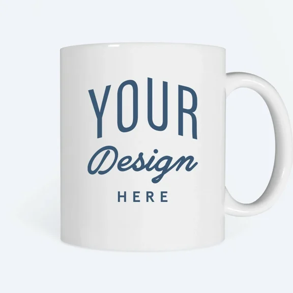 Coffee Mug Personalized Custom Photo Text Logo Name Printed Gift Ceramic Cup