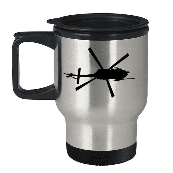 Coffee Mug Pilot - Gifts for Air Force - 14 oz Stainless Steel Travel Coffee Cup
