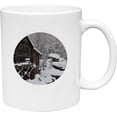 thumbnail image 1 of Coffee Mug Snowy Riverside Farm Pub White Coffee Mug Funny Gifts Cup, 1 of 2