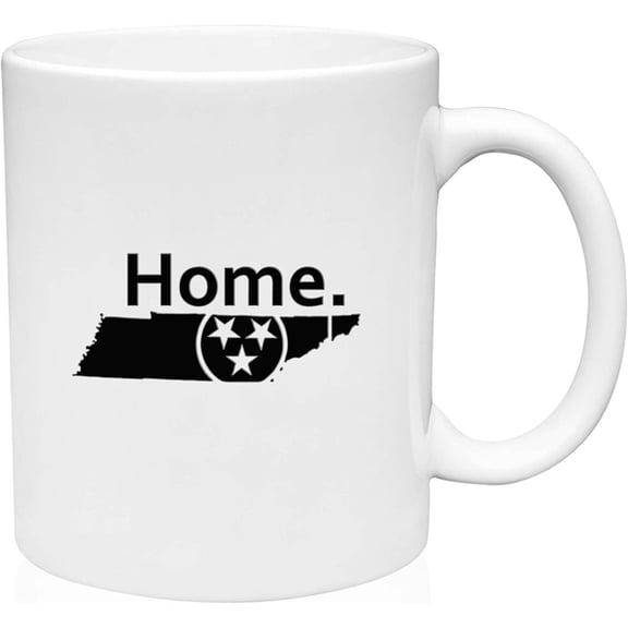 Coffee Mug Tennessee Home State Pub White Coffee Mug Funny Gifts Cup