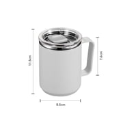 Coffee Mug, Vacuum Insulated Camping Mug with Lid, Double Wall Stainless Steel Travel Tumbler Cup, Coffee Thermos Outdoor