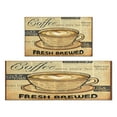 thumbnail image 1 of Coffee Mug Vintage Design Kitchen Rug Set Of 2,Kitchen Rugs Mats with Dirty Resistance,washable,Non-Slip,kitchen Mats 17.7x24+17.7x48inch, 1 of 7