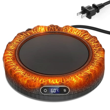 Coffee Mug Warmer, Constant Temperature, Smart Electric Beverage Warmer for Coffee, Black