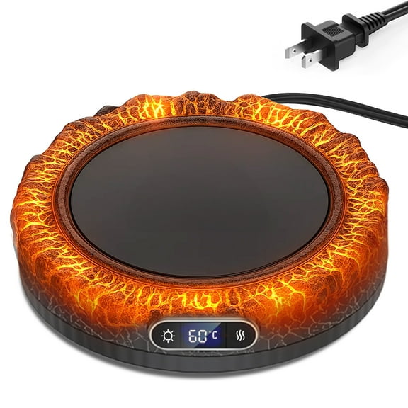 Coffee Mug Warmer, Constant Temperature, Smart Electric Beverage Warmer for Coffee, Black