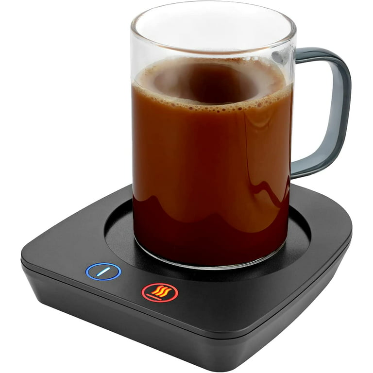  LAMONKE Coffee Mug Warmer, Electric Cup Warmer for Desk Office  Home Use, Mug Warmer with 2 Settings, 8-Hours Auto Shut Off, Warmer Heating  Plate, Electric Beverage Warmer for Cocoa, Tea, Milk (