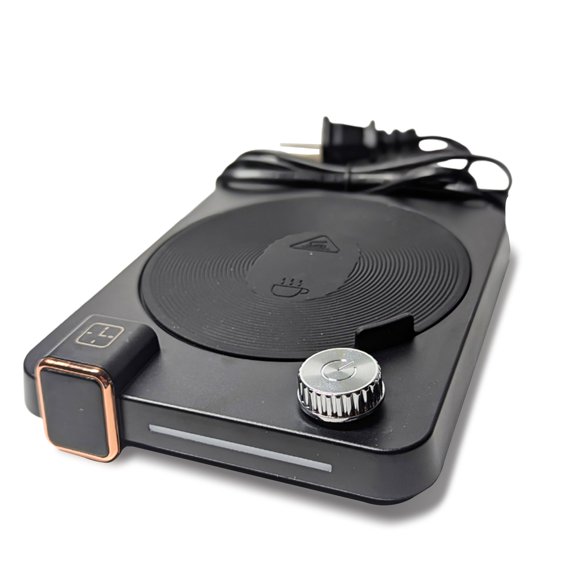 Coffee Mug Warmer for Desk, 40W Electric Cup Warmer with Digital Display, 9 Temp Settings, 112H Timer & Auto On/Off, LED Display Candle & Beverage Warmer Plate.