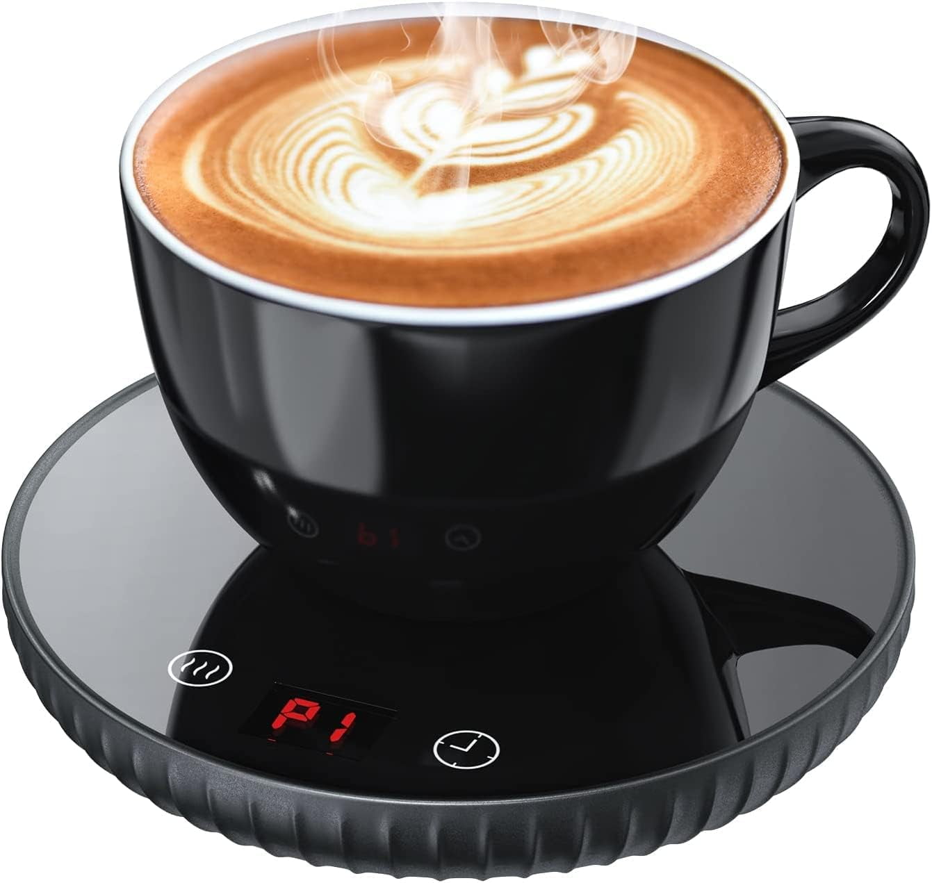 Kin Coffee Mug Warmer for Desk - Smart Coffee Cup Warmer for Desk Auto Shut Off Enabled - Multi-Use Tea Warmer, Electric Candle Warmer & Coffee