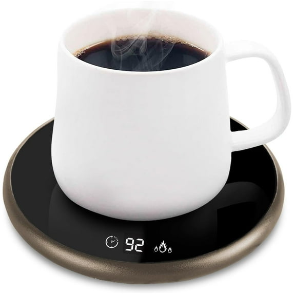 Coffee Mug Warmer,Mug Warmer for Desk,Cup Warmer with Three-Speed Thermostat,Electric Coffee Cup with Auto Shut Off for Coffee, Milk, Tea, Water(Up to 176℉/80℃)