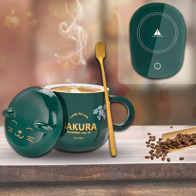 Smart Electric Beverage Coffee Mug Warmer for Office Home Desk Use