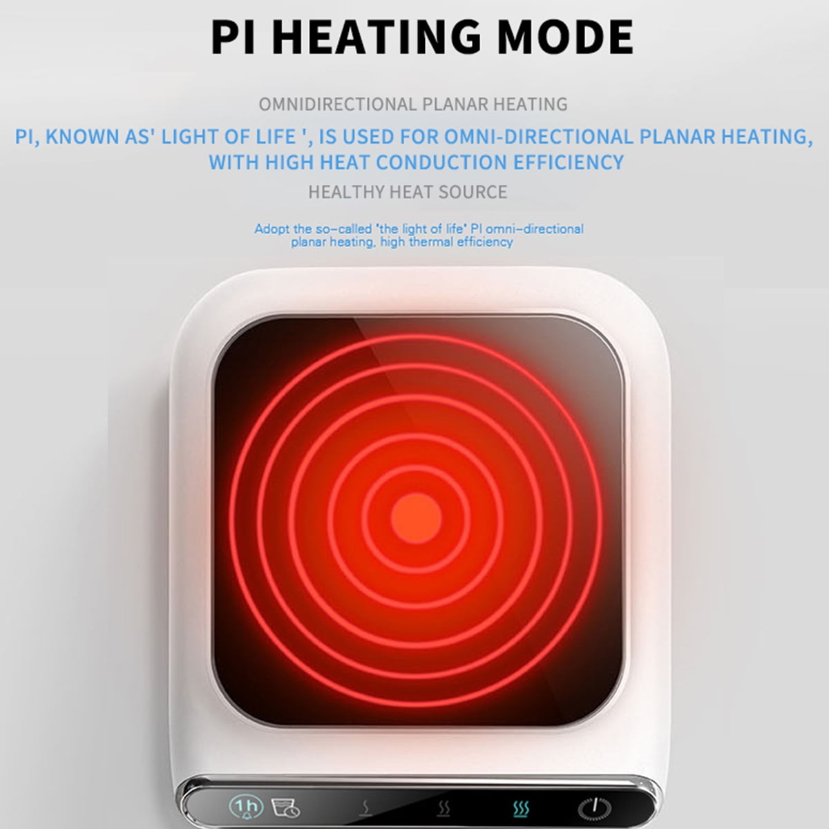 Coffee Mug Warmer for Auto Shut ON/Off Cup Warmer,3Gears Adjustable