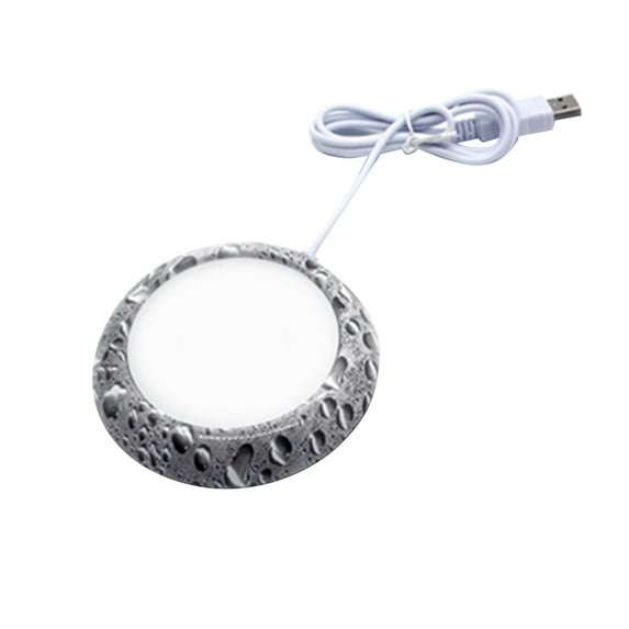 Coffee Mug Warmer for Desk,4inch USB Smart Beverage Heaters Pad,Thermostatically Controlled,Warmer Up to 80°C,Great for Home and Office Use