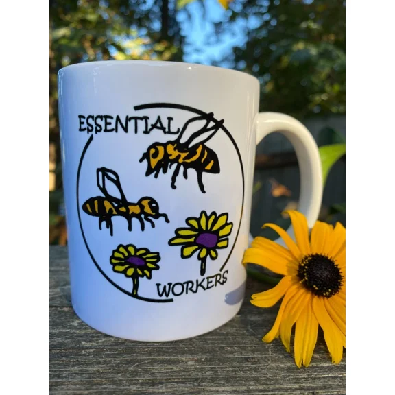 Coffee Mug With Original Bee Design