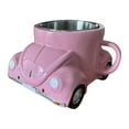 thumbnail image 1 of Yucurem Coffee Cup Tea Cup Car Shaped Coffee Mug Creative Coffee Cup Novelty Drinkware For Men (Pink), 1 of 9