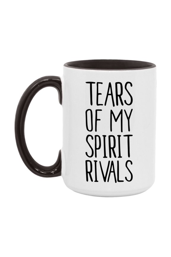 Funny Spirit Gameboard Mug – Tears Of My Spirit Rivals, 11Oz Or 15Oz White Ceramic Coffee Cup Gift