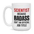 thumbnail image 1 of Coffee Mug for Scientist, Funny Scientist Superlative Quote, 11oz or 15oz Double-Sided Ceramic Cup Gift for Scientist, 1 of 7