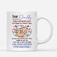 thumbnail image 1 of Coffee Mugs Baby Bump In Mommy's Tummy Father's Day Gifts for New Daddy Coffee Lovers 11oz 15oz White Mug Christmas Gift, 1 of 7